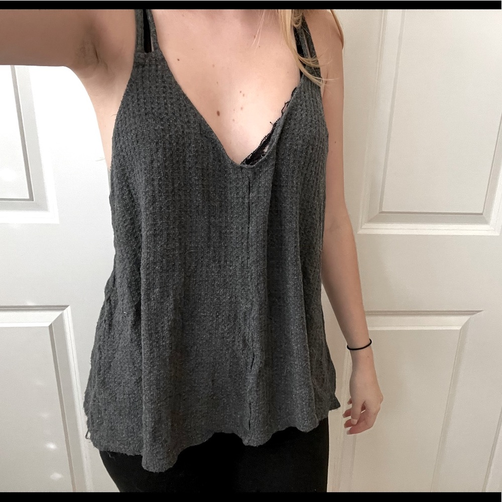 Knitted Loose Tank Top